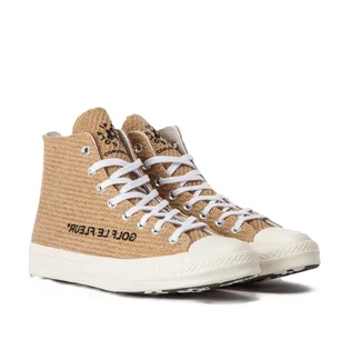 Converse x Golf Le Fleur Chuck Taylor 70 Hi (Curry / Beige / Schwarz)