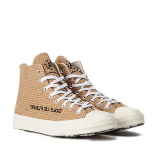 Converse x Golf Le Fleur Chuck Taylor 70 Hi (Curry / Beige / Schwarz)