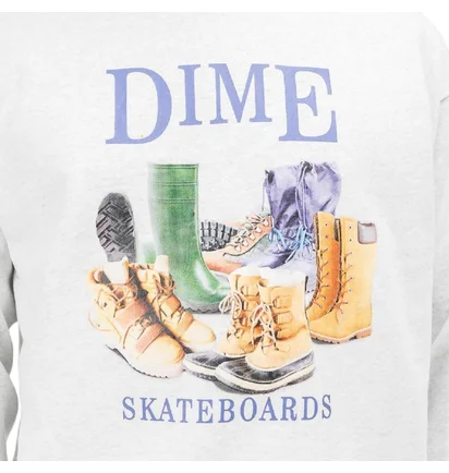 Dime Puddle Crewneck (Hellgrau)