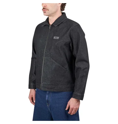 Dime Denim Twill Jacket (Schwarz)