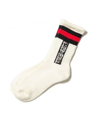 Flagstuff 'Kanji Logo' Socks (Weiß)