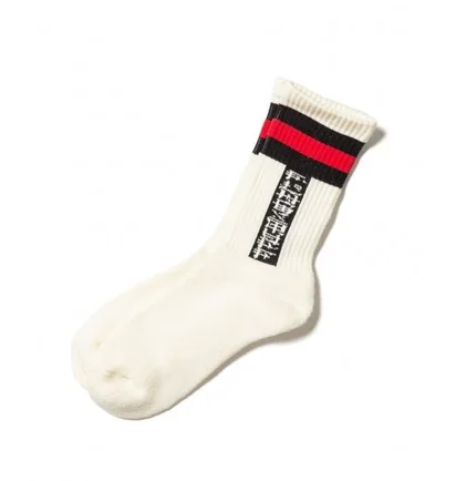 Flagstuff 'Kanji Logo' Socks (Weiß)