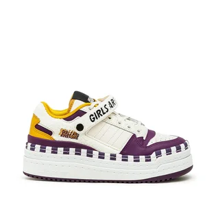 adidas W Triple Platforum Low 'Girls are Awsome' (Weiß / Gelb / Lila)