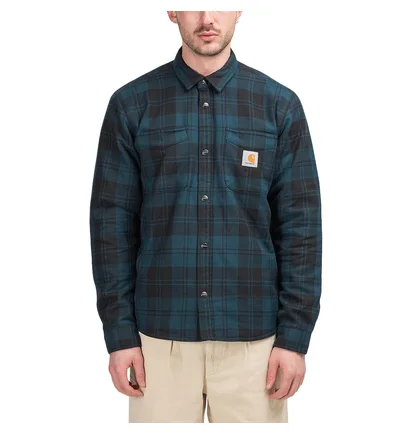 Carhartt WIP Pulford Shirt (Blau / Schwarz)