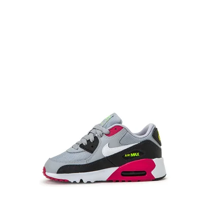 Nike Air Max 90 Essential (PS) (Grau / Pink)