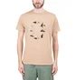 Norse Projects x Geoff McFetridge Niels Circle Logo T-Shirt (Khaki)