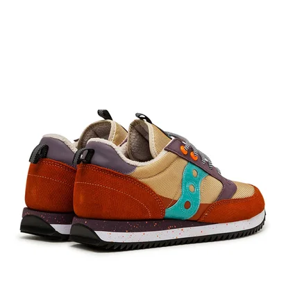 Saucony Jazz Original Peak (Tan / Orange / Türkis)