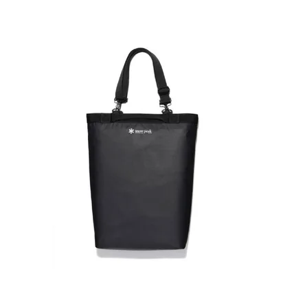 Snow Peak 2Way Tote Bag (Schwarz)