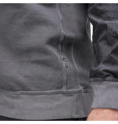 Stone Island Shadow Project Pique Fleece Crewneck (Grau)