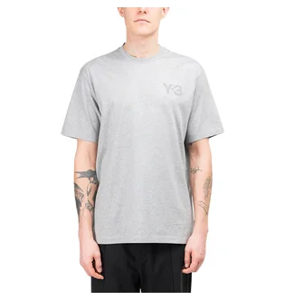 adidas Y-3 Classic Chest Logo T-Shirt (Grau)