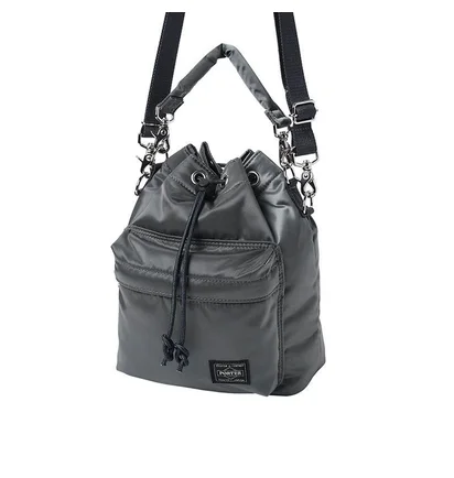 Porter by Yoshida Small Balloon Sac Bag (Grau)