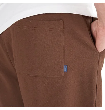 Dime Classic Small Logo Sweatpants (Braun)