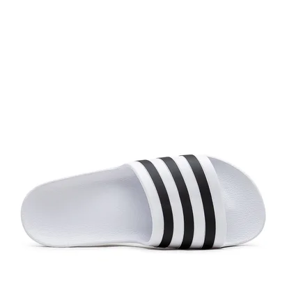 adidas Adilette Aqua (Weiss / Schwarz)