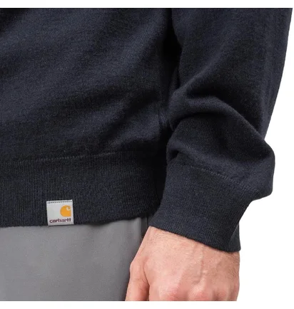 Carhartt WIP Playoff Turtleneck Sweater (Navy)