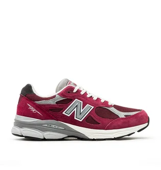 New Balance M990TF3 Made in USA 'Scarlet' (Rot / Grau)