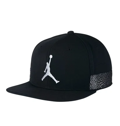 Nike Air Jordan 3 Jumpman Pro Cap (Schwarz / Weiß)