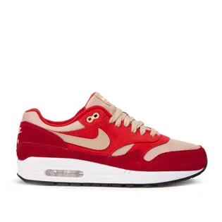 Nike Air Max 1 Premium 'Curry Pack' (Rot / Beige / Vanille)
