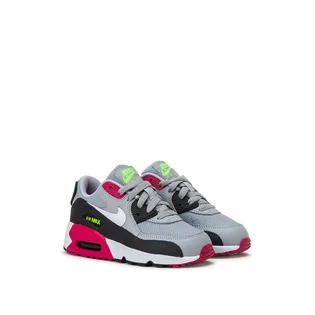 Nike Air Max 90 Essential (PS) (Grau / Pink)