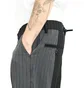 Pleasures Shock Stripe Pants (Schwarz / Grau)