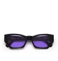 Retrosuperfuture Amata Sunglasses (Schwarz / Lila)