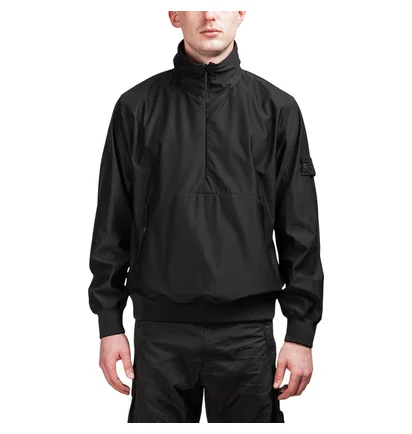 Stone Island Light Overcoat ''Ghost Piece'' (Schwarz)