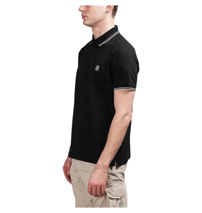 Stone Island Polo Shirt (Schwarz)