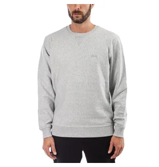 Stüssy Stock L/S Terry Crew (Grau)