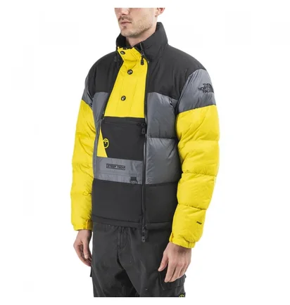 The North Face Steep Tech Down Jacket (Grau / Gelb)