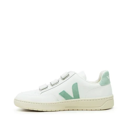 Veja WMNS V-Lock Leather (Weiß / Mint)
