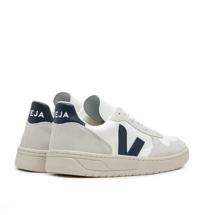 Veja V-10 B-Mesh (Weiß / Navy)