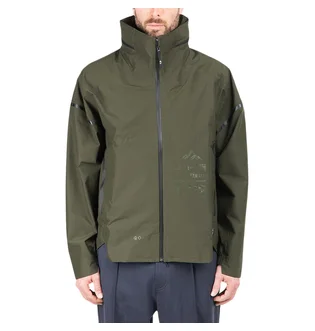 adidas Parley Myshelter Rain Jacket (Olive)