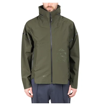 adidas Parley Myshelter Rain Jacket (Olive)