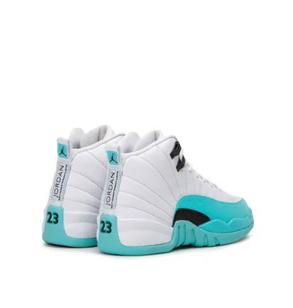 Air Jordan 12 Retro GS (Weiß / Türkis)