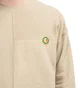 Brain Dead Global Works Split Panel Sweatshirt (Beige)