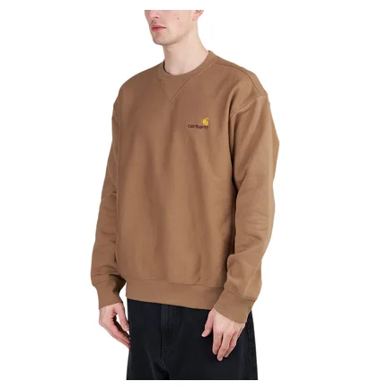 Carhartt WIP American Script Sweatshirt (Braun)