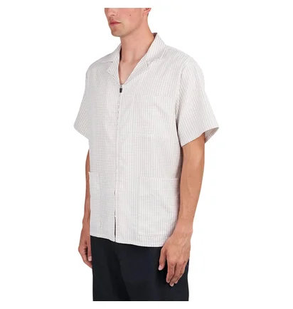 Metalwood Textured Caddie Shirt (Beige)
