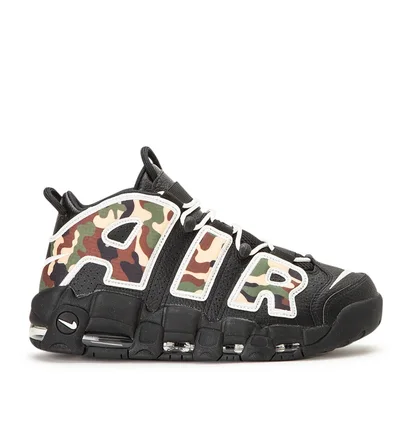 Nike Air More Uptempo '96 (Schwarz / Camo)
