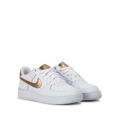 Nike WMNS Air Force 1 EP GS (Weiß / Bronze)