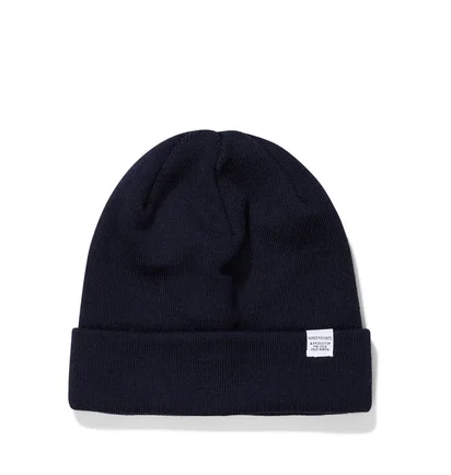 Norse Projects Top Beanie (Navy)