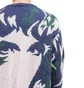 P.A.M. Handmaiden Camo Sweater (Navy)