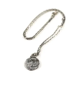 Raised by Wolves Coin Chain (Silber)