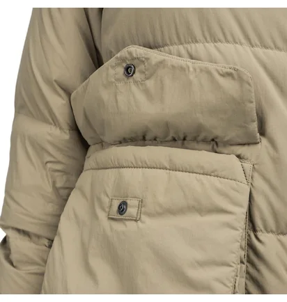 Snow Peak Recycled Nylon Ripstop Down Jacket (Beige)