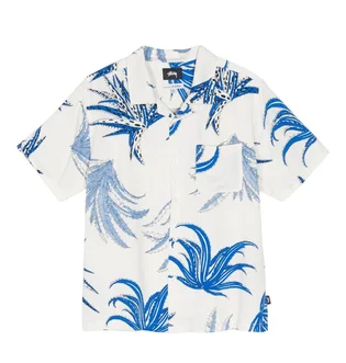 Stüssy Cactus Rayon Shirt (Weiß)