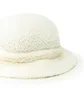 Stüssy Sherpa Fleece Bell Bucket Hat (Weiß)