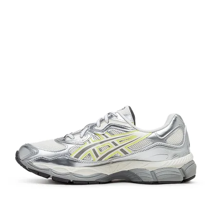 Asics x EMMI WMNS Gel-NYC (Silber / Neon Grün)
