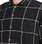 Obey Santo Woven Shirt (Schwarz / Weiß)