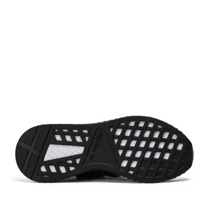 adidas Deerupt S (Schwarz / Weiß)