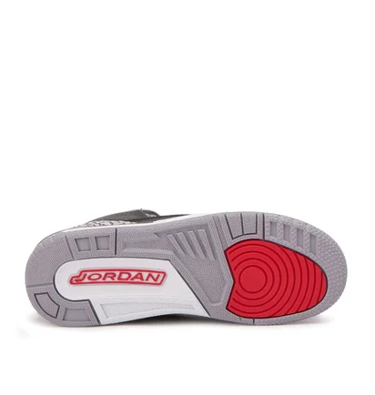Air Jordan 3 Retro OG 'Black Cement' (Schwarz / Grau / Rot)