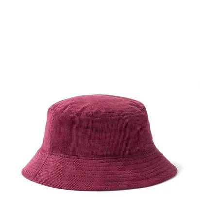 Brain Dead Corduroy Bucket Hat (Bordeaux)
