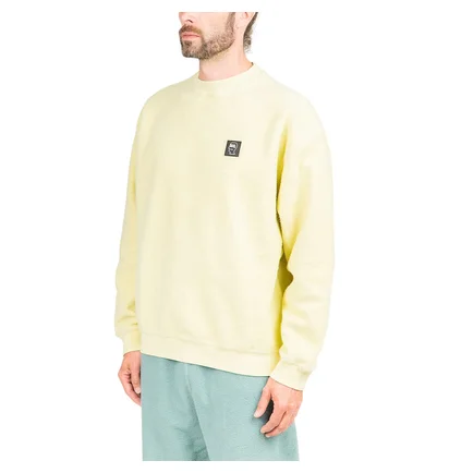 Brain Dead Reverse Fleece Crewneck (Gelb)